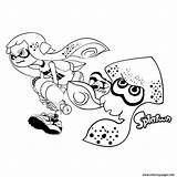 Splatoon Coloring Pages Printable Agent Fun Mode Hero Print Boy Kids Books Sheets Cute Choose Board sketch template