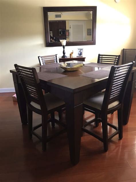 high top dining room set  chairs  sale  hollywood fl offerup