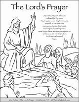 Lord Lords Kids Thecatholickid Pray Colouring Easy sketch template