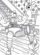 Wallace Gromit Coloring Pages Colouring Drawing Tocolor Print Walace Place Color Search Popular sketch template