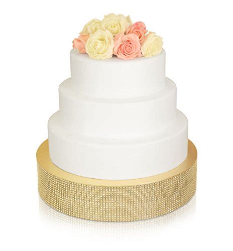 round gold cake stand bling wedding cake stand drum 14 round soft