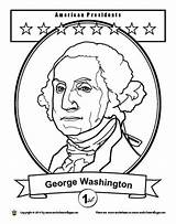Washington George Coloring Pages Lincoln Abraham Printable Carver Kindergarten Blue Color Booker Jays Toronto Monument Drawing President Cartoon Presidents History sketch template