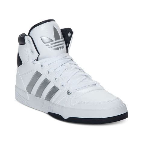 lyst adidas court pro casual sneakers  white  men