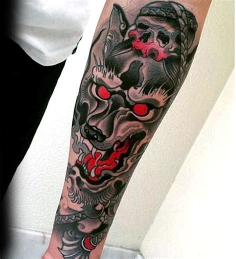 40 Wolf Forearm Tattoo Designs For Men Masculine Ink Ideas