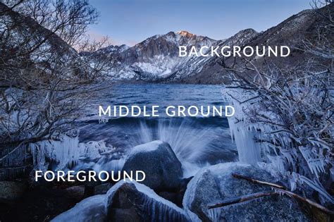 foreground middle ground  background  photography