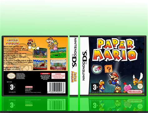 Viewing Full Size Paper Mario Box Cover
