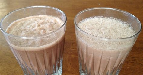 chocolate soy ice milk blend recipe in the kitchen with