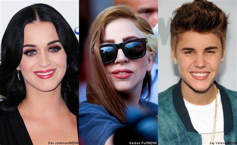 Katy Perry Lady Gaga Justin Bieber And More React To