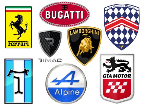 sports car brands  car brands company logos  meaning