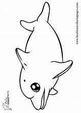 Dolphin Baby Coloring Pages Cute Dolphins Draw Adults Printable Clipart Cliparts Color Bratz Print Step Shape Heart Simple Advertisement Getcolorings sketch template
