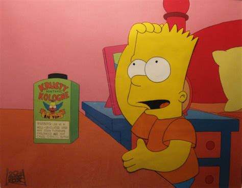 Pick Of The Week Animation Cel From The Simpsons The