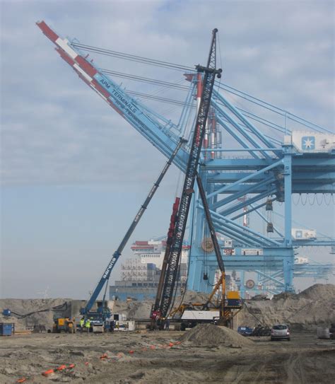 zeebrugge dock franki foundations belgium