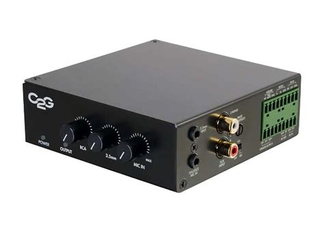 cg   audio amplifier plenum rated amplifier
