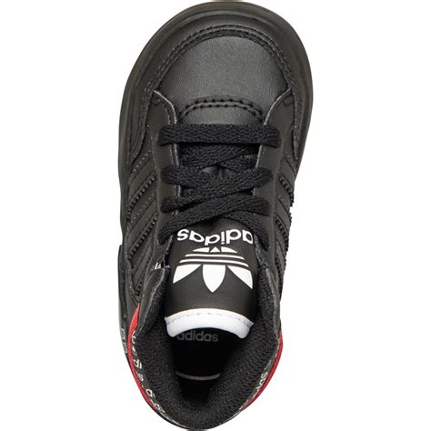 adidas originals kleinkind jungen infant hardcourt  sneakers schwarz