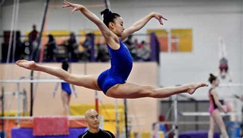 Gymnast Leanne Wong Of Overland Park Usa Olympic