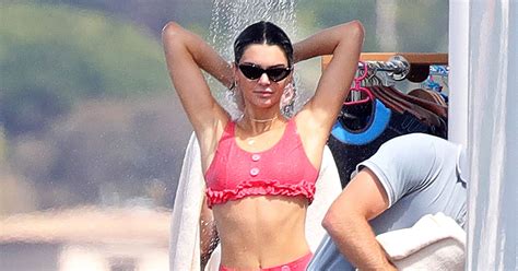 Kendall Jenner Cannes Bikini Matching Two Piece Suit