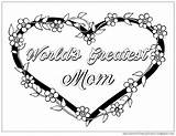 Coloring Pages Mom Mother Mothers Draw Greatest Mycupoverflows Johnson Worksheet Child Worlds Flowers sketch template