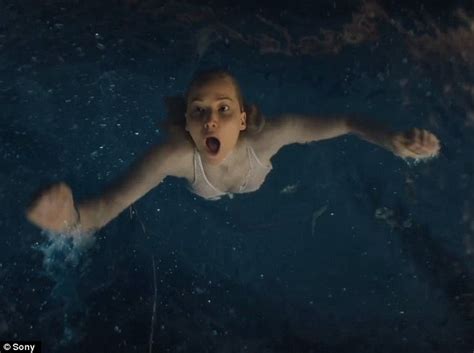 Jennifer Lawrence Battles Gravity While Swimming In New
