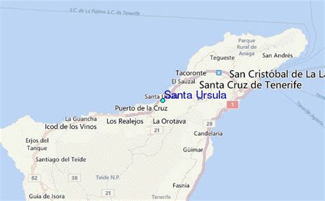 Santa Ursula Tide Station Location Guide