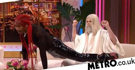 lil nas x gives god a lap dance to even the score in snl sketch