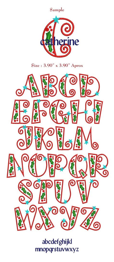 christmas alphabet christmas lettering hand lettering alphabet
