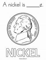 Nickel sketch template