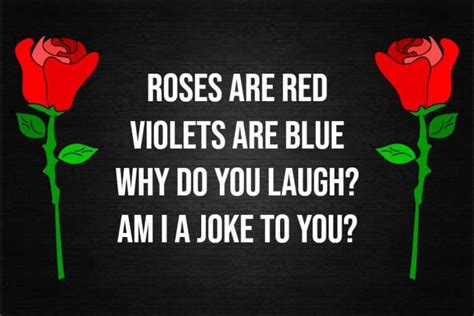 roses are red violets are blue funny poems riddlester