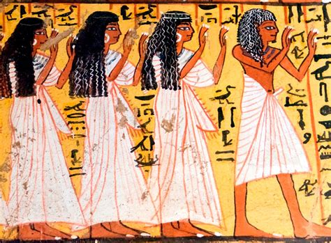 ancient egyptian clothing real and ideal