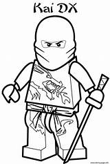 Coloring Ninjago Nya Pages Kai Comments sketch template