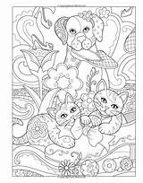 Coloring Pages Books Color Marjorie Distractions Mind Simple Colorful Animal Sarnat Patterns Adult Amazon sketch template