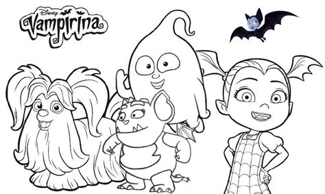 high quality vampirina coloring pages  boys  girls coloring pages