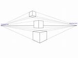 Perspective Vanishing Perceptually Converge sketch template