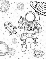 Astronauta Astronaute Astronaut sketch template