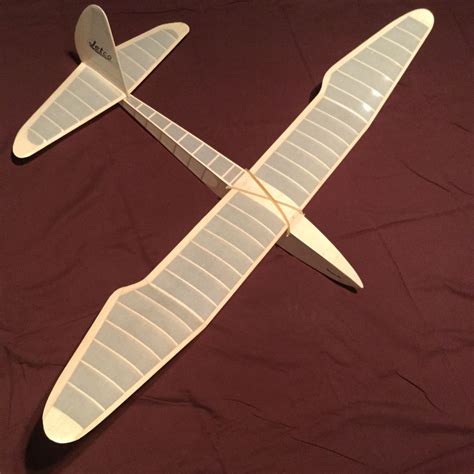 balsa wood glider kit image