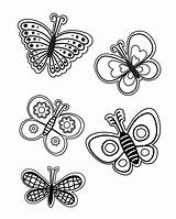 Bojanke Butterflies Colorat Printanje Butterfly Kolorowanki Wiosna Djecu Proljetne Vesele Planse Primavara P61 Springtime Motyle Proljece Primiiani Dzieci Wydruku Desene sketch template