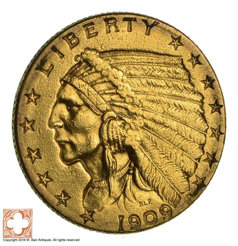 united states gold coin  incused indian stunning property room