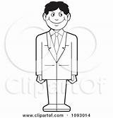 Man Suit Coloring Pages Clipart Groomsmen Royalty Colouring Color Glass Bottle Rf Graphics Vector Suits Illustrations Colors Wedding Choose Board sketch template