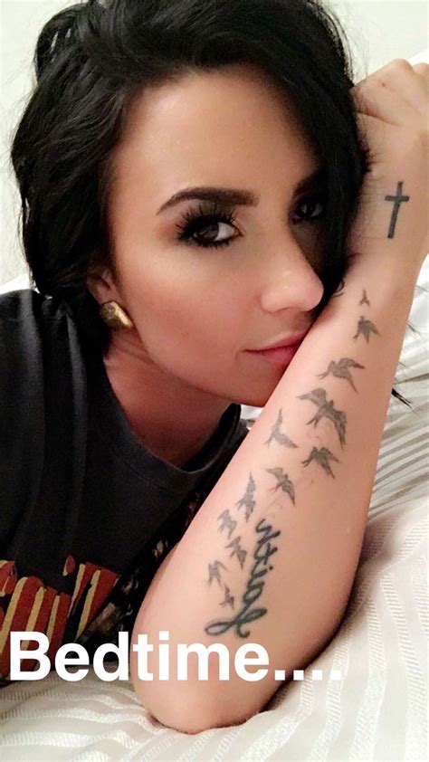 Pin By Sydney Sweeney On Demi Lovato ️ Demi Lovato Tattoos Demi