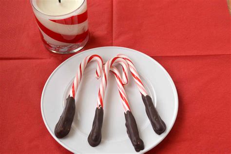 Chocolate Covered Candy Canes Measuring Cups Optional