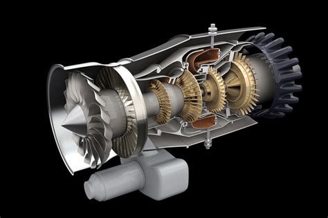 charles floyd design  illustration  schematic pw jet engine