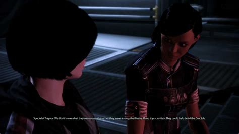 Mass Effect 3 Samantha Traynor Romance 10 Ex Cerberus