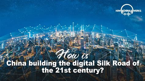 china building  digital silk road   st century cgtn