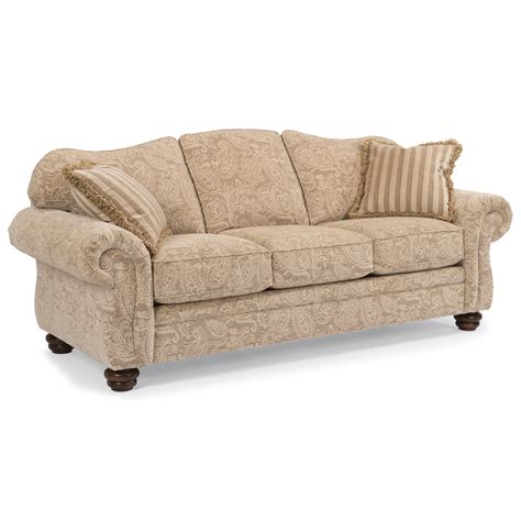 flexsteel bexley traditional sofa belfort furniture sofas