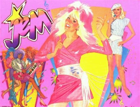 truly outrageous with images jem and the holograms