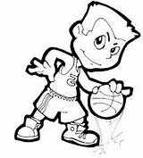 Coloring Nba Cartoon Pages Detroit Pistons Color Getcolorings sketch template