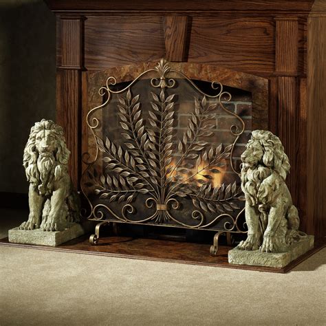 standing fireplace screen  custom fireplace quality electric gas  wood fireplaces  stoves