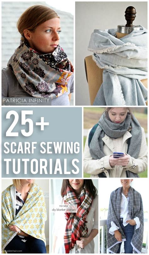 scarf sewing tutorials  polka dot chair