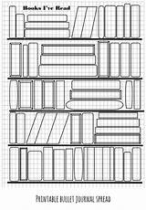 Visit Bookshelf sketch template