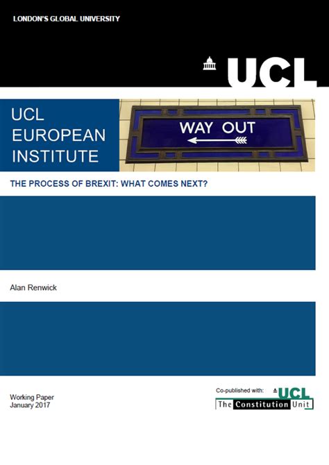 process  brexit     constitution unit ucl university college london