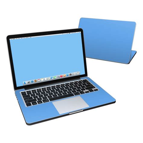 solid state blue macbook pro     retina skin istyles
